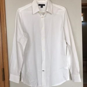 White button down dress shirt